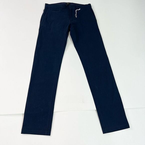 J. Crew Chino Khaki Pants Men's 30"x32" Slim Flex Fit Stretch Flat Front NWT - Picture 1 of 11